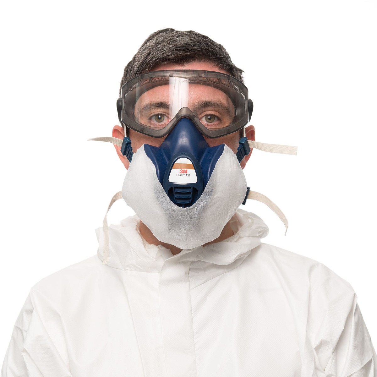 3M Respiratori a Semimaschera Serie 4000+ - Senza manutenzione